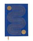 Suedette Hardcover Journal - Cobalt