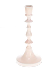 Enamel candlestick (soft pink)