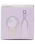 The Moony Glass Bottle Stopper - Lilac