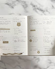 My Daily Self-Care journal (Almond)