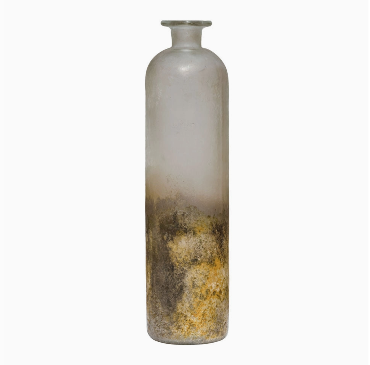 Peta Rustic Glass Vase