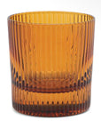 Here's How The Scout Lowball Glass - Set of 2 Amber