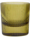 Here's How The Scout Lowball Glass - Set of 2 Olive