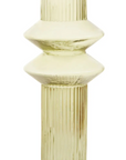 Benka green glass vase