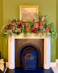 Christmas Mantel Arrangement (Sugar Plum)
