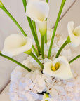Calla Large Bowl Arrangement