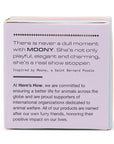 The Moony Glass Bottle Stopper - Lilac