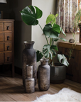 Ash Tall Glass Vase
