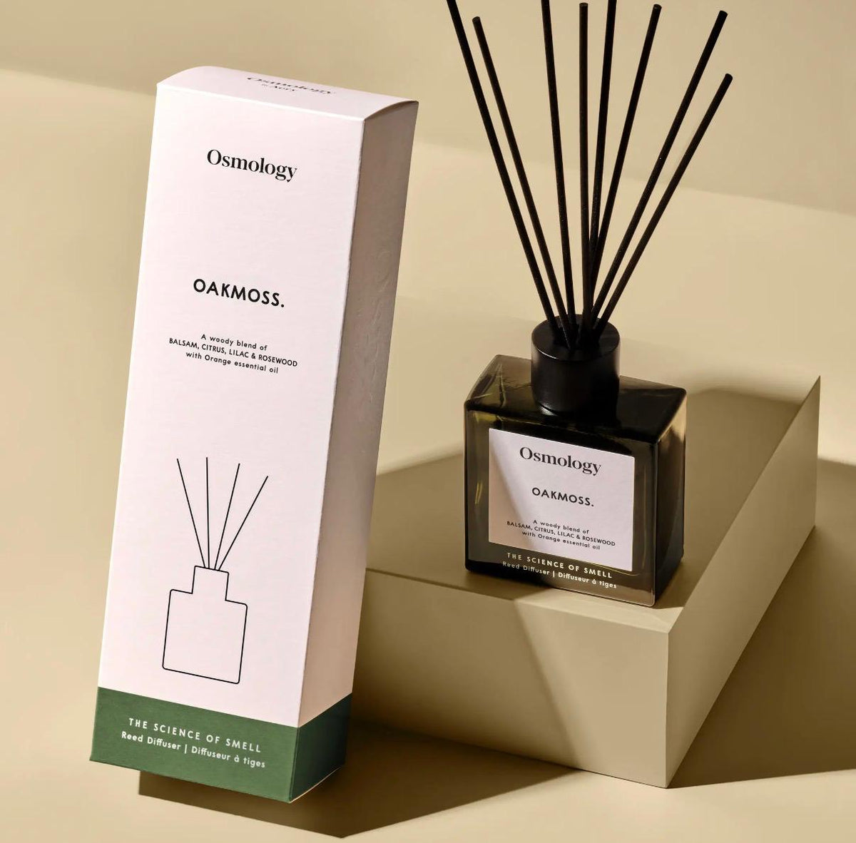 Osmology Reed Diffuser 150ml (Oak Moss)