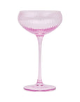 Here's How "The Lou" Coupe Glass - Set of 2 Lilac