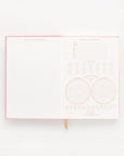 Suedette Hardcover Journal - Pink