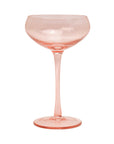 Here's How "The Lou" Coupe Glass - Set of 2 Blush