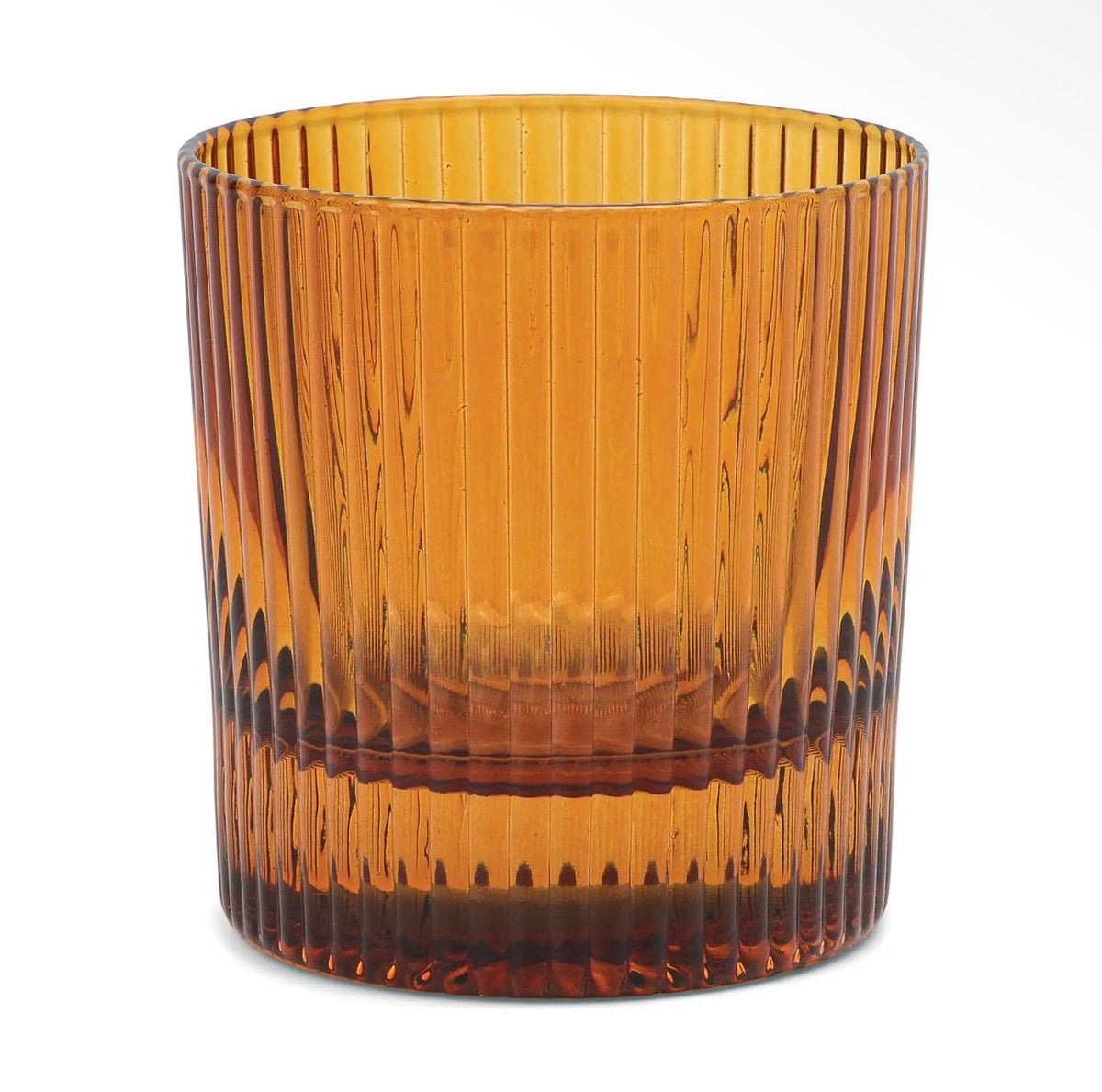 Here's How The Scout Lowball Glass - Set of 2 Amber