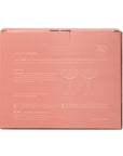 Here's How "The Lou" Coupe Glass - Set of 2 Blush