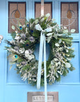 Christmas Door Wreath (Ice)