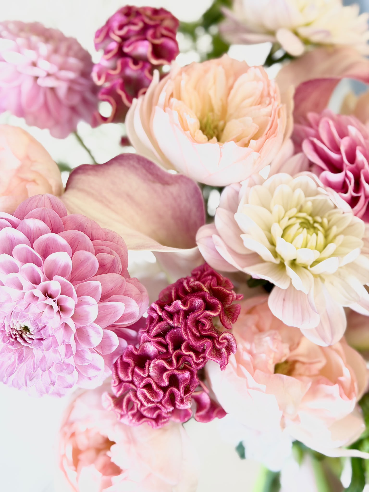 Pinks Bridal Bouquet