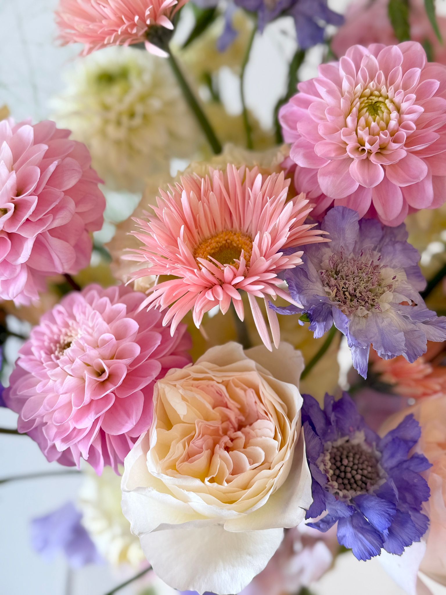 Pastels Bridal Bouquet