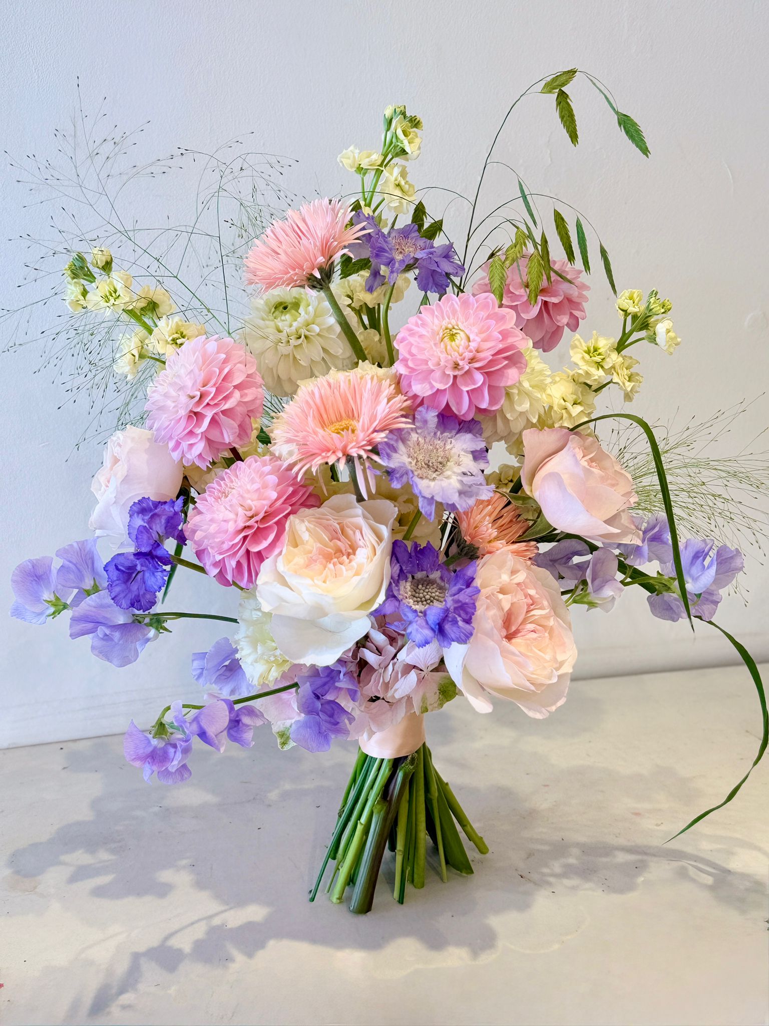 Pastels Bridesmaid Bouquet