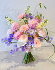 Pastels Bridesmaid Bouquet