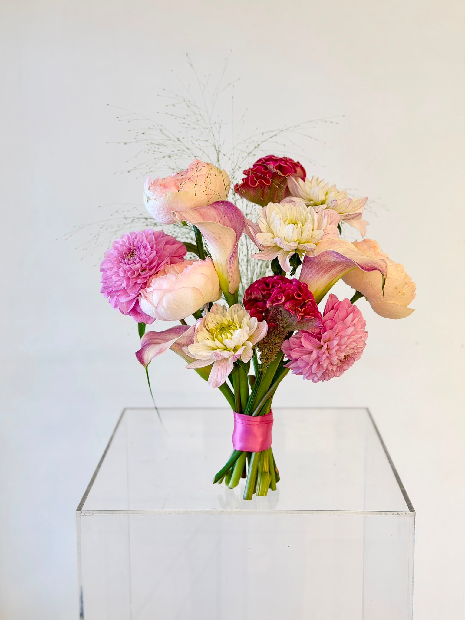 Pinks Bridesmaid Bouquet