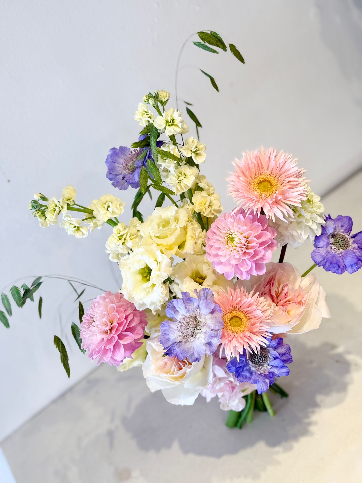 Pastels Bridesmaid Bouquet
