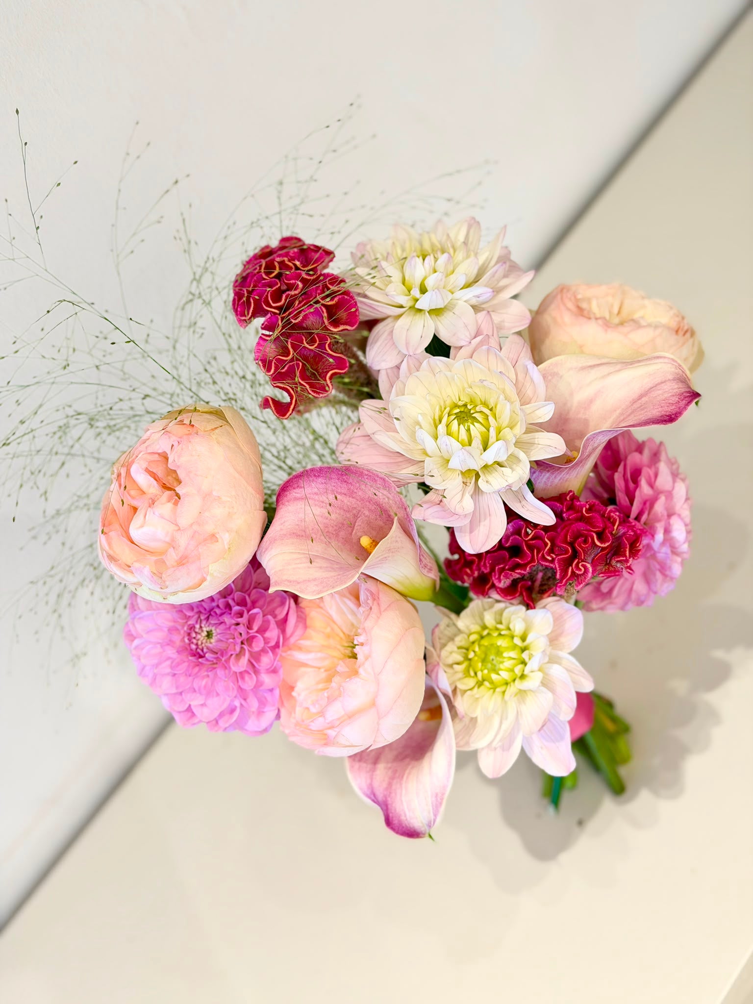 Pinks Bridesmaid Bouquet