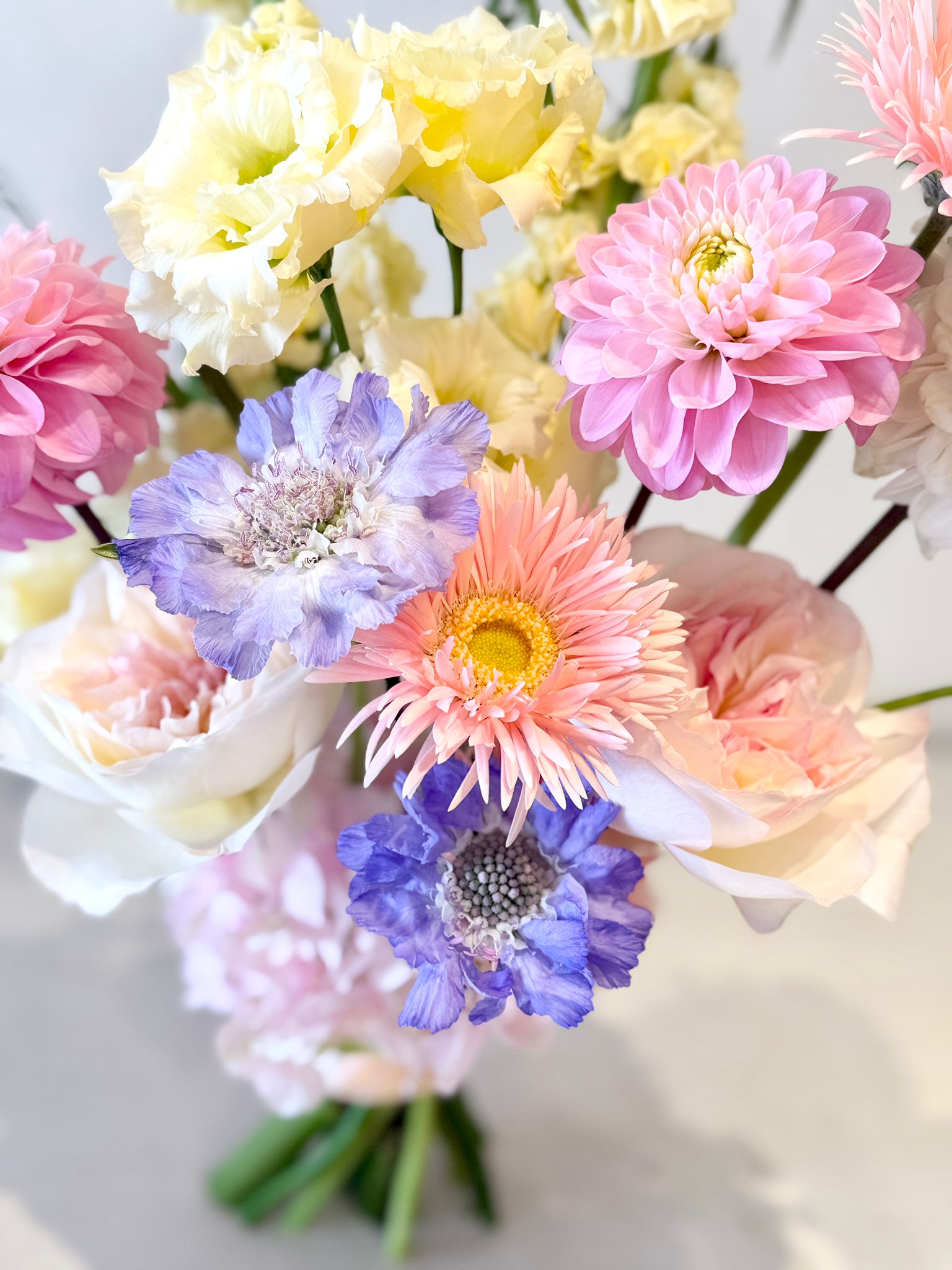 Pastels Bridesmaid Bouquet