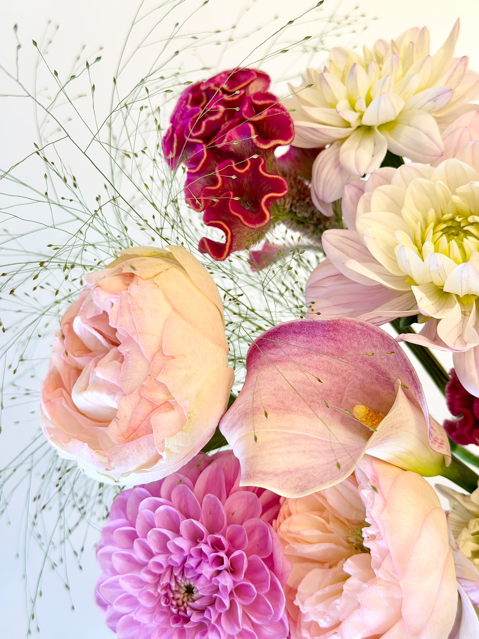 Pinks Bridesmaid Bouquet