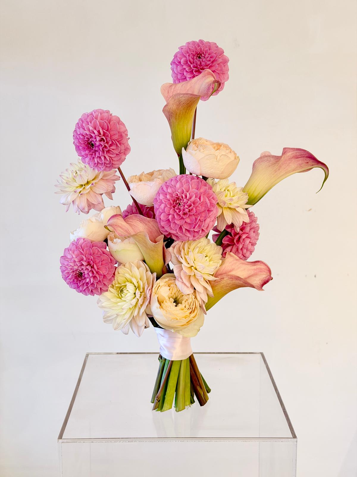 Pinks Bridal Bouquet