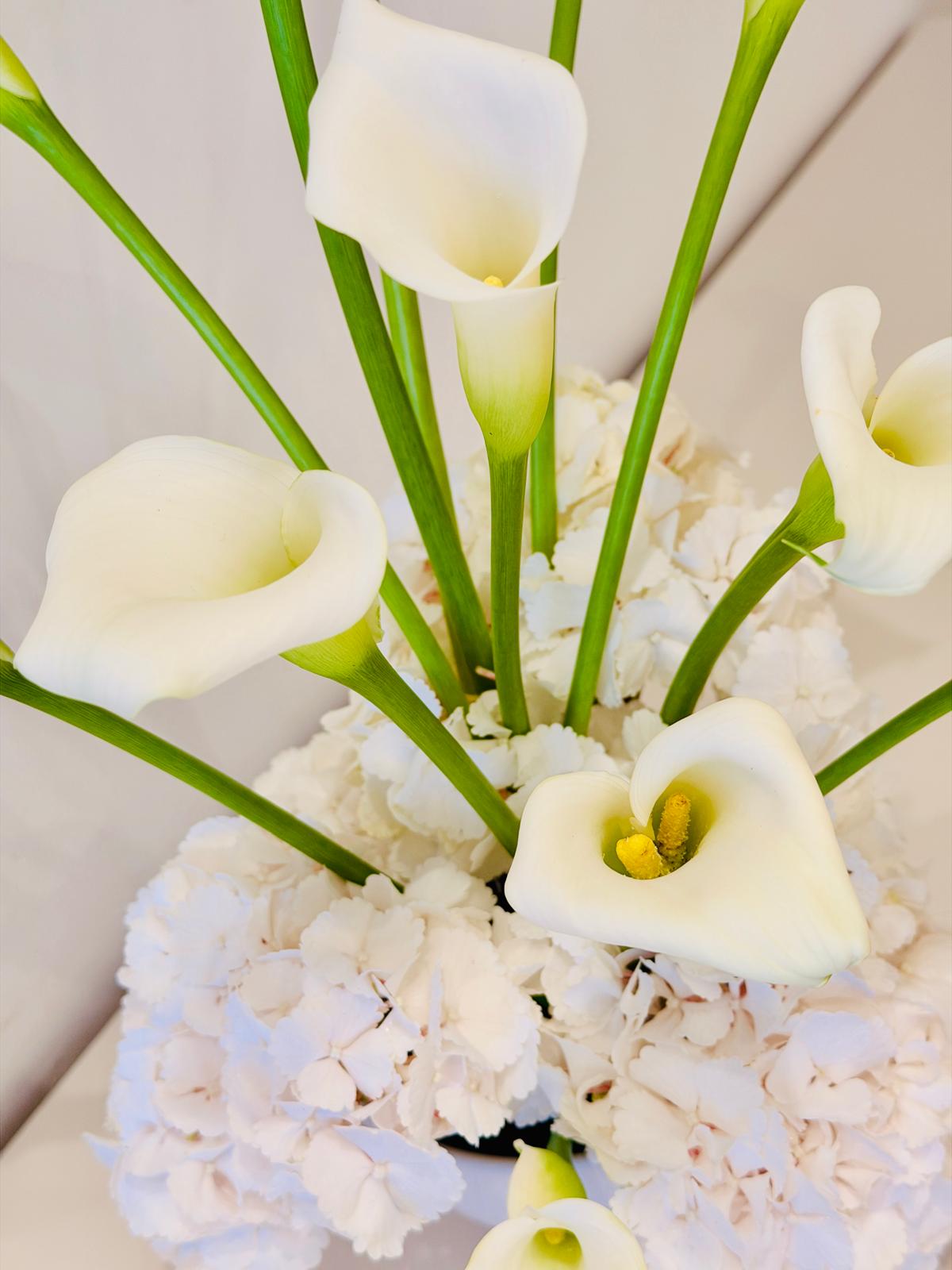 Calla Large Bowl Arrangement
