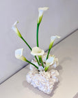Calla Small Bowl Arrangement