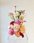Pinks Small Bowl Arrangement