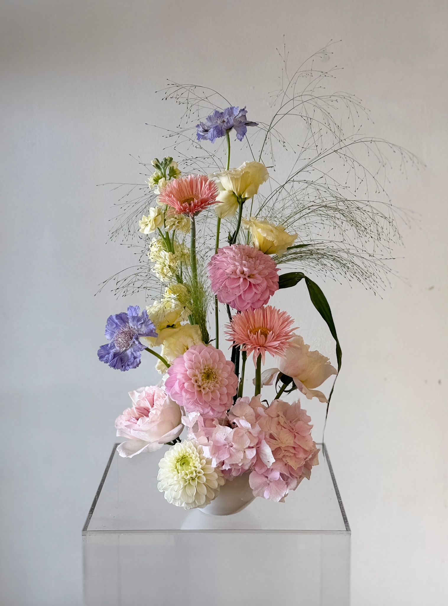 Pastels Small Bowl Arrangement