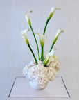 Calla Small Bowl Arrangement