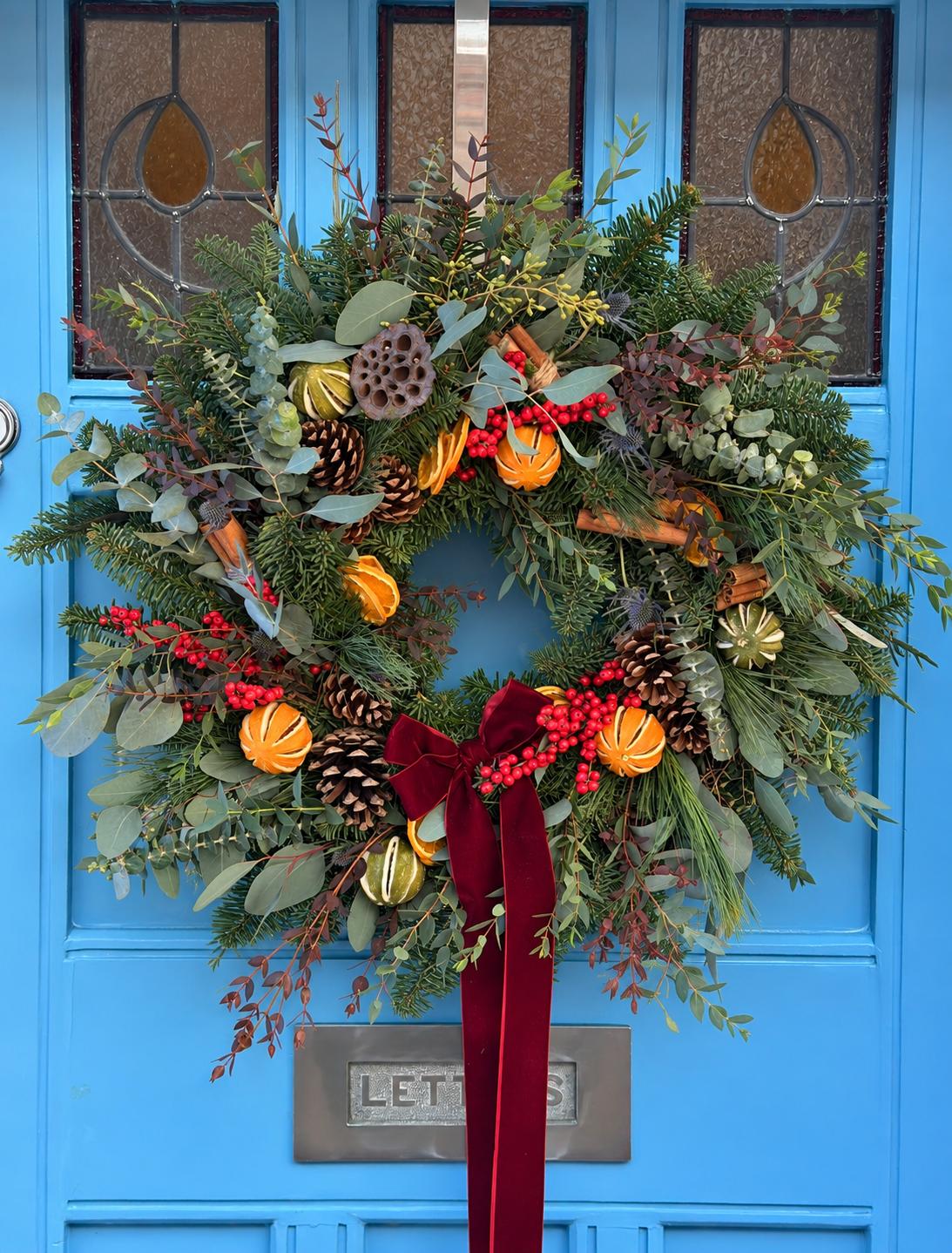 Christmas Door Wreath (Signature)