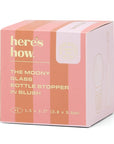 The Moony Glass Bottle Stopper - Blush