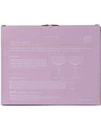 Here's How "The Lou" Coupe Glass - Set of 2 Lilac