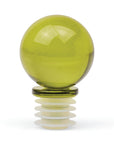 The Moony Glass Bottle Stopper - Olive